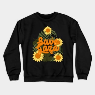 save gaza Crewneck Sweatshirt